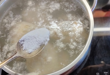 Фото шага рецепта Суп куриный с чечевицей и сливками 174831 шаг 4  