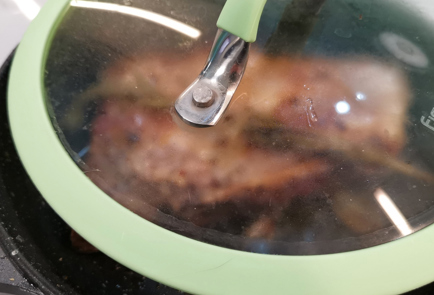Фото шага рецепта Свиной стейк мраморный из шейки 151990 шаг 5  