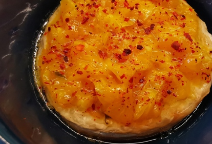 Фото шага рецепта Сыр бри с мандариновым чатни 175657 шаг 15  