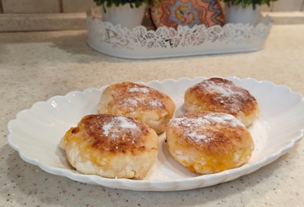 Фото шага рецепта Сырники с запеченной тыквой 190830 шаг 12  