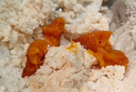 Фото шага рецепта Сырники с запеченной тыквой 190830 шаг 7  