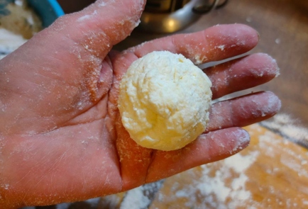 Фото шага рецепта Сырники в сливочнойогуртовой заливке в духовке 175939 шаг 10  