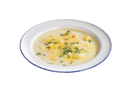 Фото шага рецепта Классический сырный суп 126416 шаг 10  