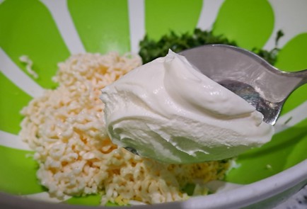 Фото шага рецепта Тарталетки с плавленым сыром и грецкими орехами 190819 шаг 7  