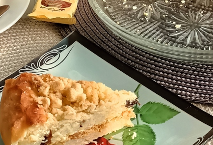 Фото шага рецепта Татарский пирог губадия с кортом 153257 шаг 10  