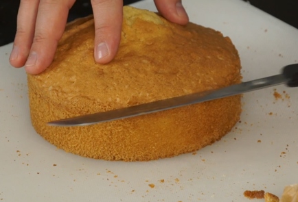 Фото шага рецепта Торт с имбирным печеньем 137699 шаг 7  