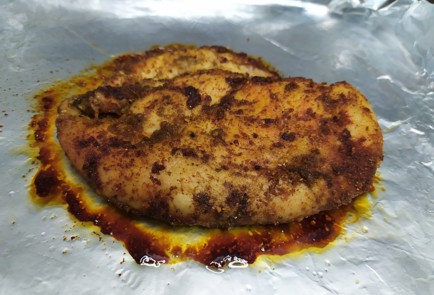 Фото шага рецепта Тосты с курицей 190749 шаг 1  