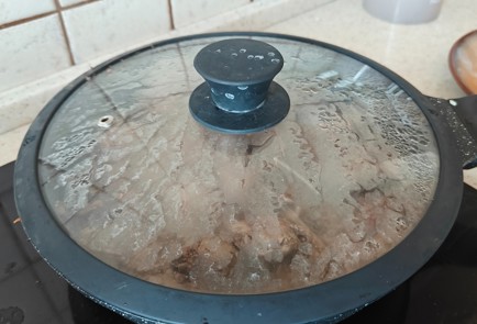 Фото шага рецепта Тушеная куриная печень 190842 шаг 9  