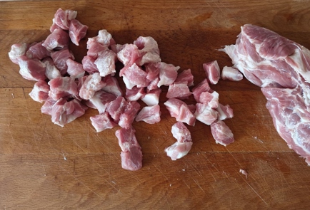 Фото шага рецепта Тушеная свинина с овощами 175764 шаг 1  