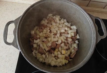 Фото шага рецепта Тушеная свинина с овощами 175764 шаг 3  