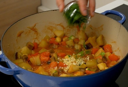 Рецепт: Тушеные овощи по-итальянски