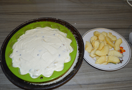 Фото шага рецепта Творожный пудинг с бананом и яблоком 151902 шаг 10  