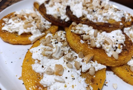 Фото шага рецепта Тыква с сыром и орехами 190727 шаг 13