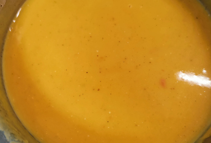 Фото шага рецепта Тыквенный суп с бальзамическим кремом 151779 шаг 16  
