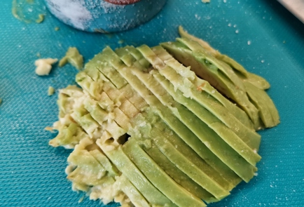 Фото шага рецепта Вафля с авокадо 174451 шаг 7  