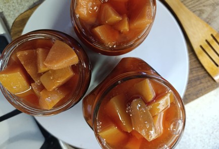 Фото шага рецепта Варенье из айвы на зиму 190829 шаг 10  