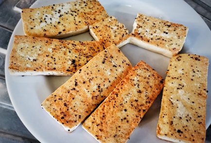 Фото шага рецепта Веганская чиабатта с тофу и спаржей 151209 шаг 12  