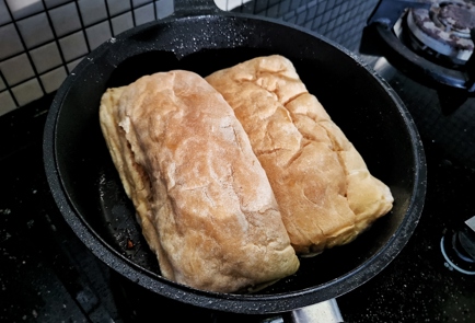 Фото шага рецепта Веганская чиабатта с тофу и спаржей 151209 шаг 17  