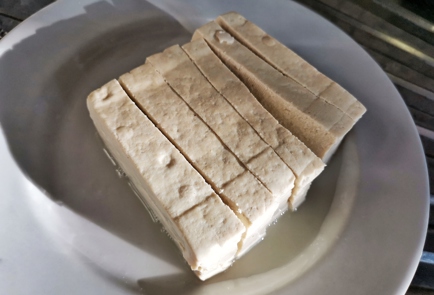 Фото шага рецепта Веганская чиабатта с тофу и спаржей 151209 шаг 6  