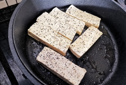 Фото шага рецепта Веганская чиабатта с тофу и спаржей 151209 шаг 8  