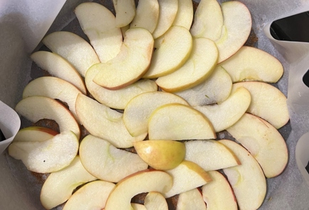 Фото шага рецепта Веганский яблочный пирог 153260 шаг 4  