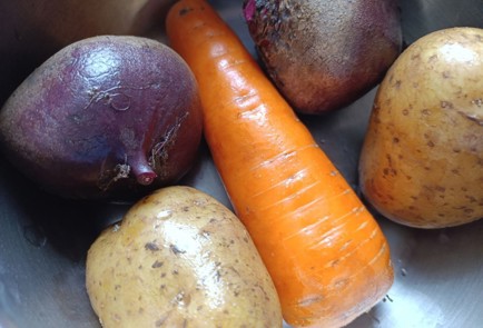 Фото шага рецепта Винегрет классический с горошком 190918 шаг 2  