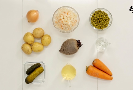 Винегрет, пошаговый рецепт на ккал, фото, ингредиенты - LapSha (Мария)