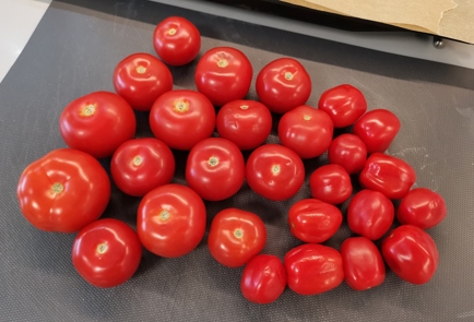 Фото шага рецепта Вяленые помидоры в духовке поитальянски 150967 шаг 1  