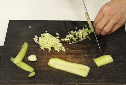Фото шага рецепта Закуска из кабачка с творожным сыром 81273 шаг 1  