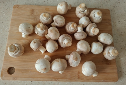 Фото шага рецепта Запеченный картофель с шампиньонами 176369 шаг 3  