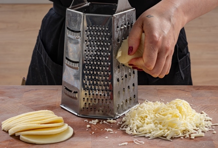 Фото шага рецепта Запеканка из пасты с савойской капустой и сыром 176113 шаг 3  