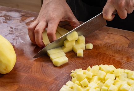 Фото шага рецепта Запеканка из пасты с савойской капустой и сыром 176113 шаг 4  