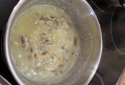 Фото шага рецепта Запеканка из поленты с грибами и сыром 174748 шаг 4  