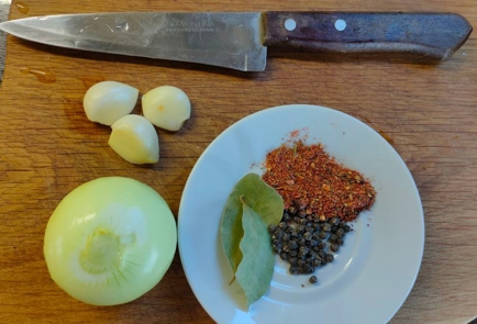 Фото шага рецепта Картофель запеченный с фасолью и фаршем 174780 шаг 3  