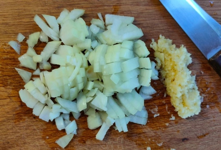 Фото шага рецепта Картофель запеченный с фасолью и фаршем 174780 шаг 7  