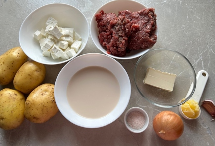 Картошка по-французски с фаршем в духовке - рецепт с фото пошагово