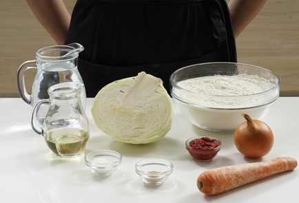 Пирожки с капустой и яйцом, пошаговый рецепт на ккал, фото, ингредиенты - Т