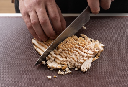 Фото шага рецепта Жюльен с курицей и грибами 140332 шаг 5  