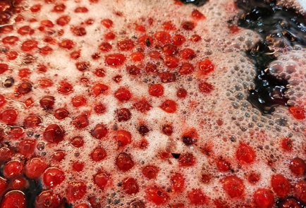 Фото шага рецепта Зимний морс из замороженных ягод 151285 шаг 6  