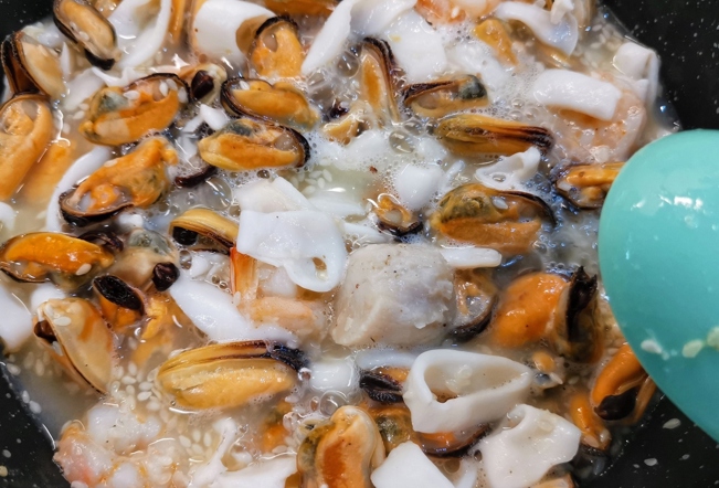 Рецепты салатов из морепродуктов