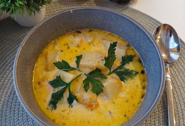 Рецепт супа по фински со сливками