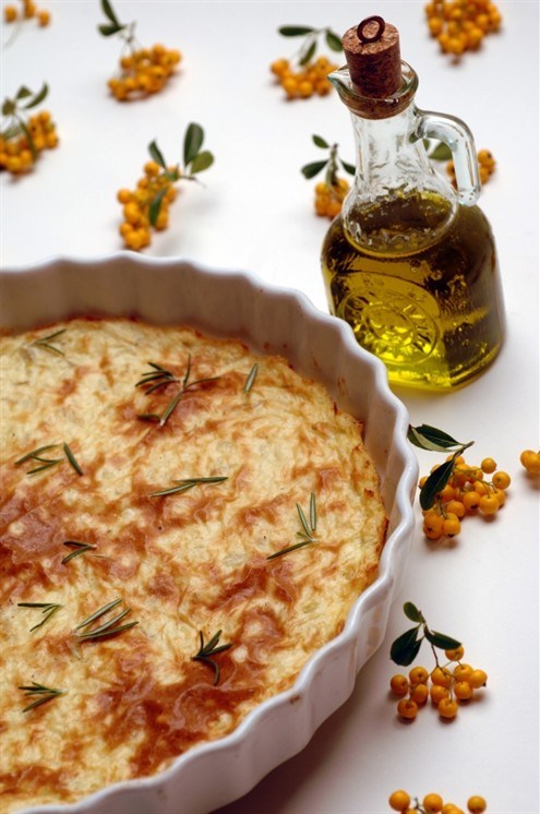 Фото рецепт Картофельный пирог к мясу
