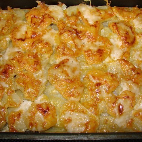 Фото рецепт Картофель с мясом по-французски