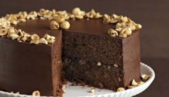 Как приготовить рецепт Шоколадный торт «Минутка»
