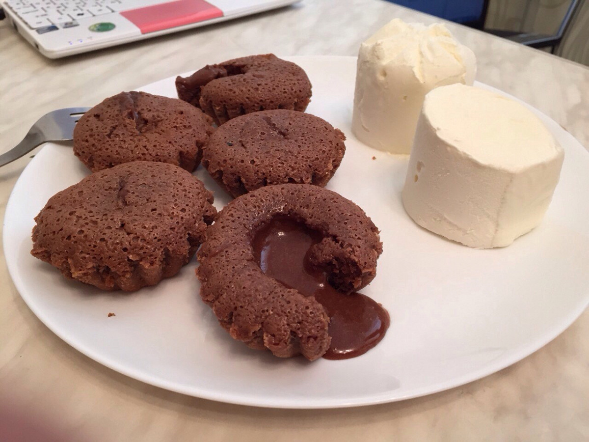 Шоколадный фондан (Chocolate fondant)