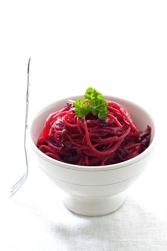 Фото рецепт Паста со свекольным соусом