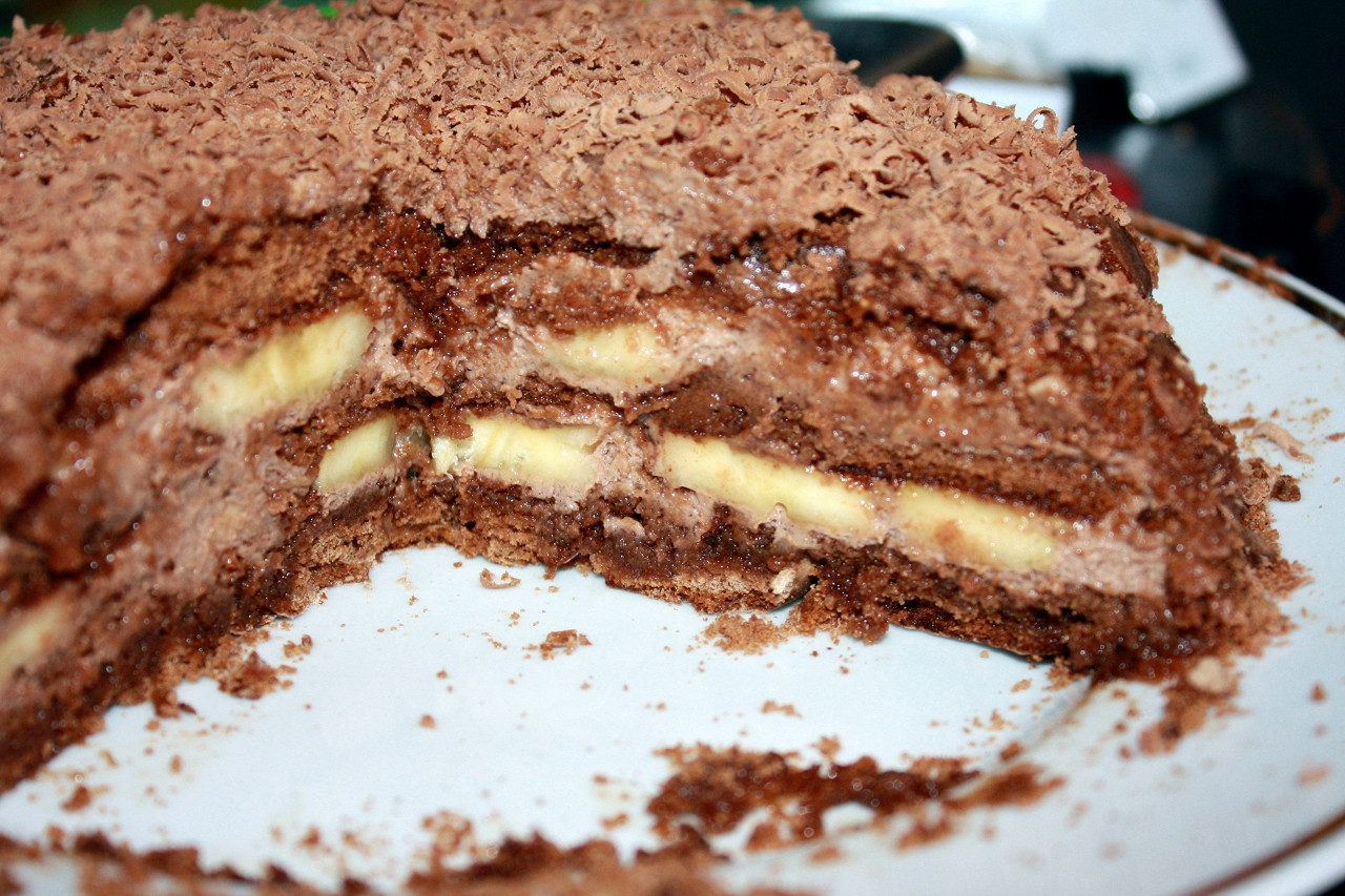 Торт шоколадно сметанный медовик рецепт с фото пошагово