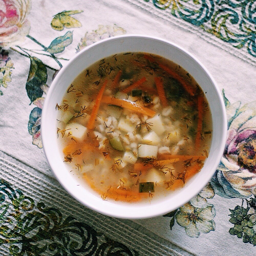 Перловый суп рецепт с фото рассольник с