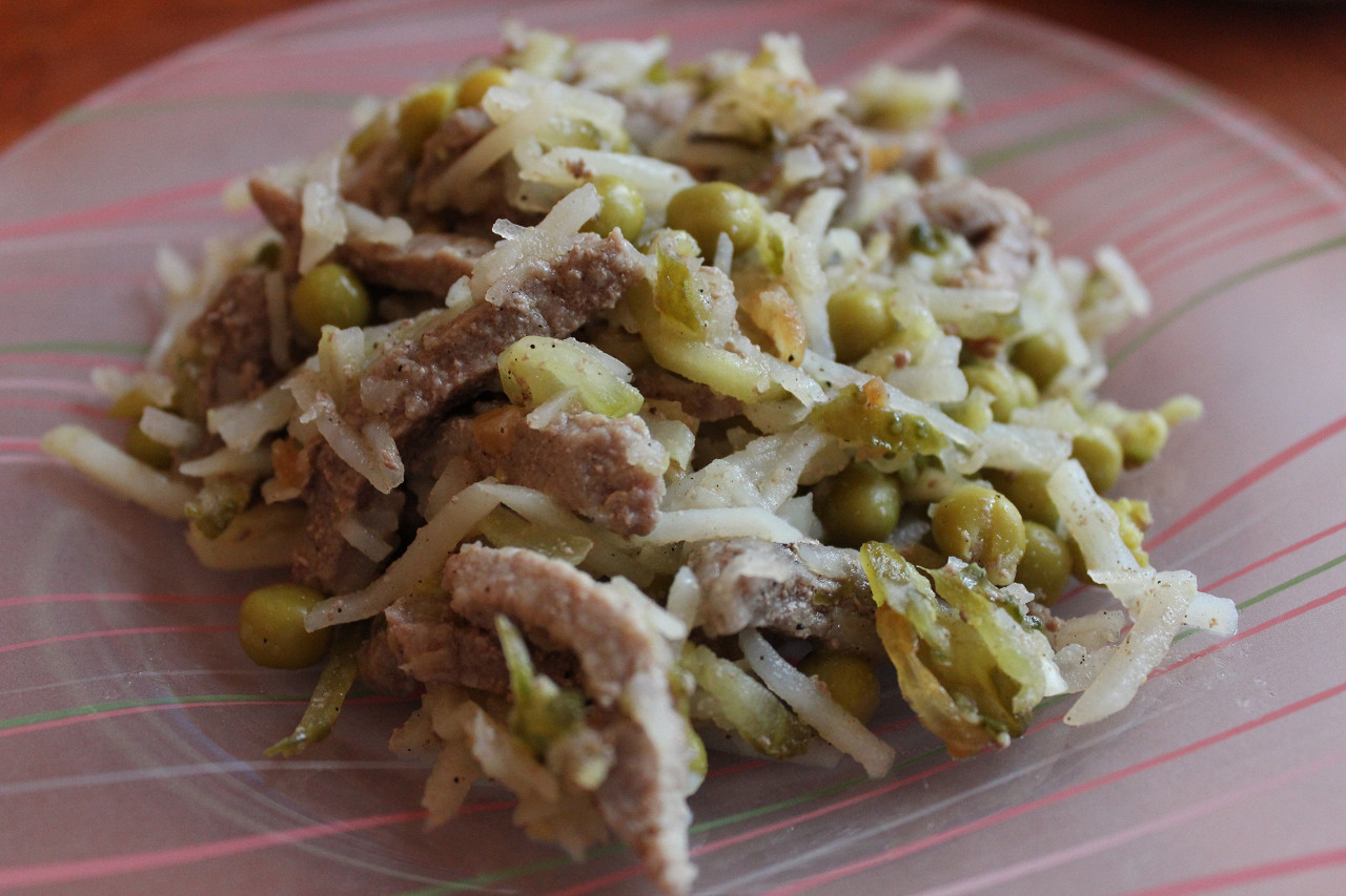 Мясные салаты — рецепта с фото пошагово. Как приготовить салат из мяса, сердца, печени?