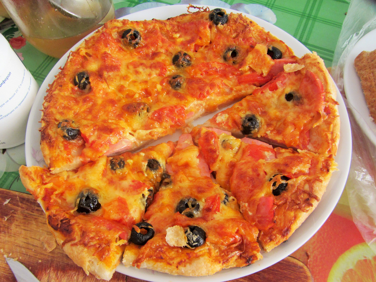 пицца с сыром колбасой рецепты приготовления в домашних условиях фото 93